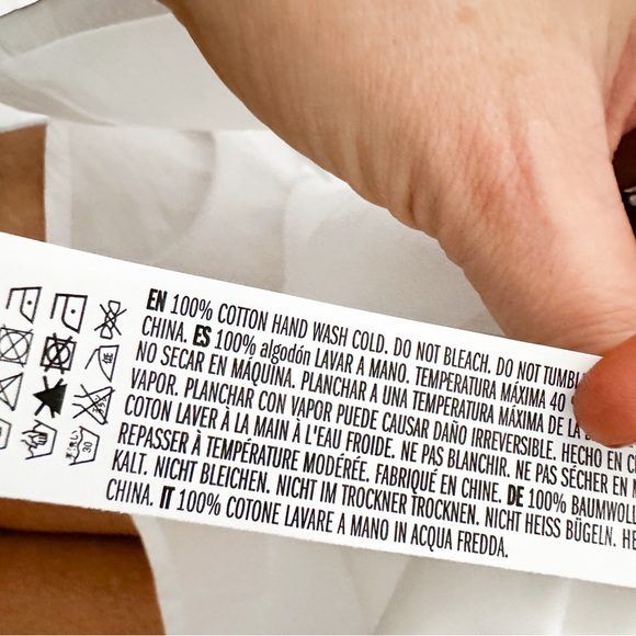 NWT- GREY LAB White Hidden Button Down Shirt - Picture 6 of 9